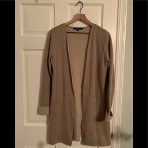 Apt. 9 Brown Tan Cardigan